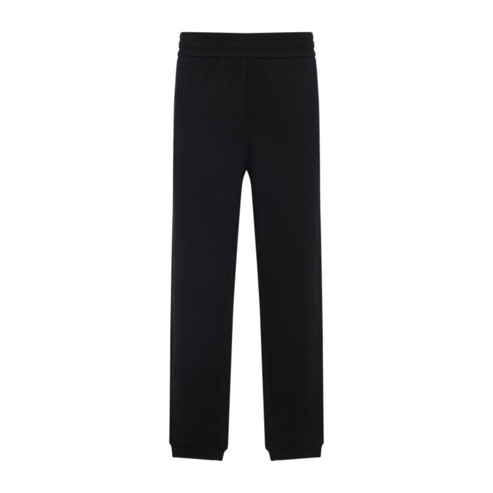 Moncler Black Cotton Sweat Bottoms - NWT